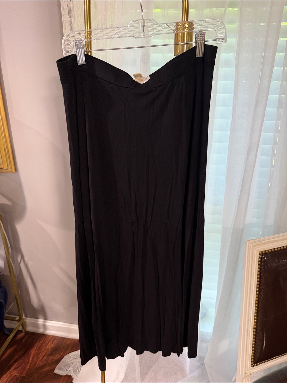 Michael Kors Black Maxi Dress - Sleek Solid Black